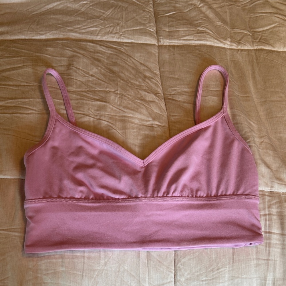Lululemon Athletica Light Pink Sports Bra